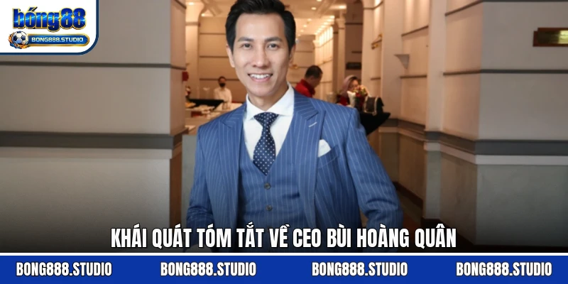 Khái quát tóm tắt về CEO Bùi Hoàng Quân