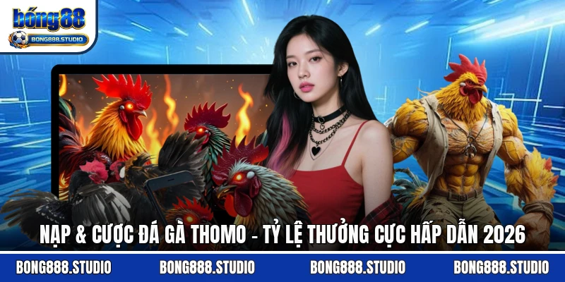 Nạp & Cược Đá Gà Thomo - Tỷ Lệ Thưởng Cực Hấp Dẫn 2026