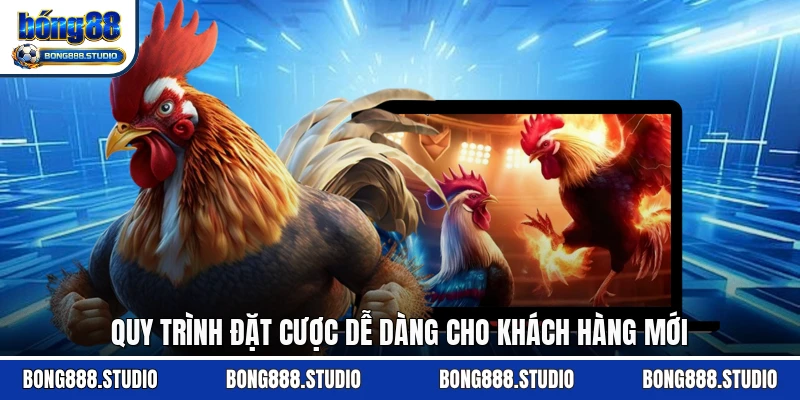 Quy trình đặt cược dễ dàng cho khách hàng mới